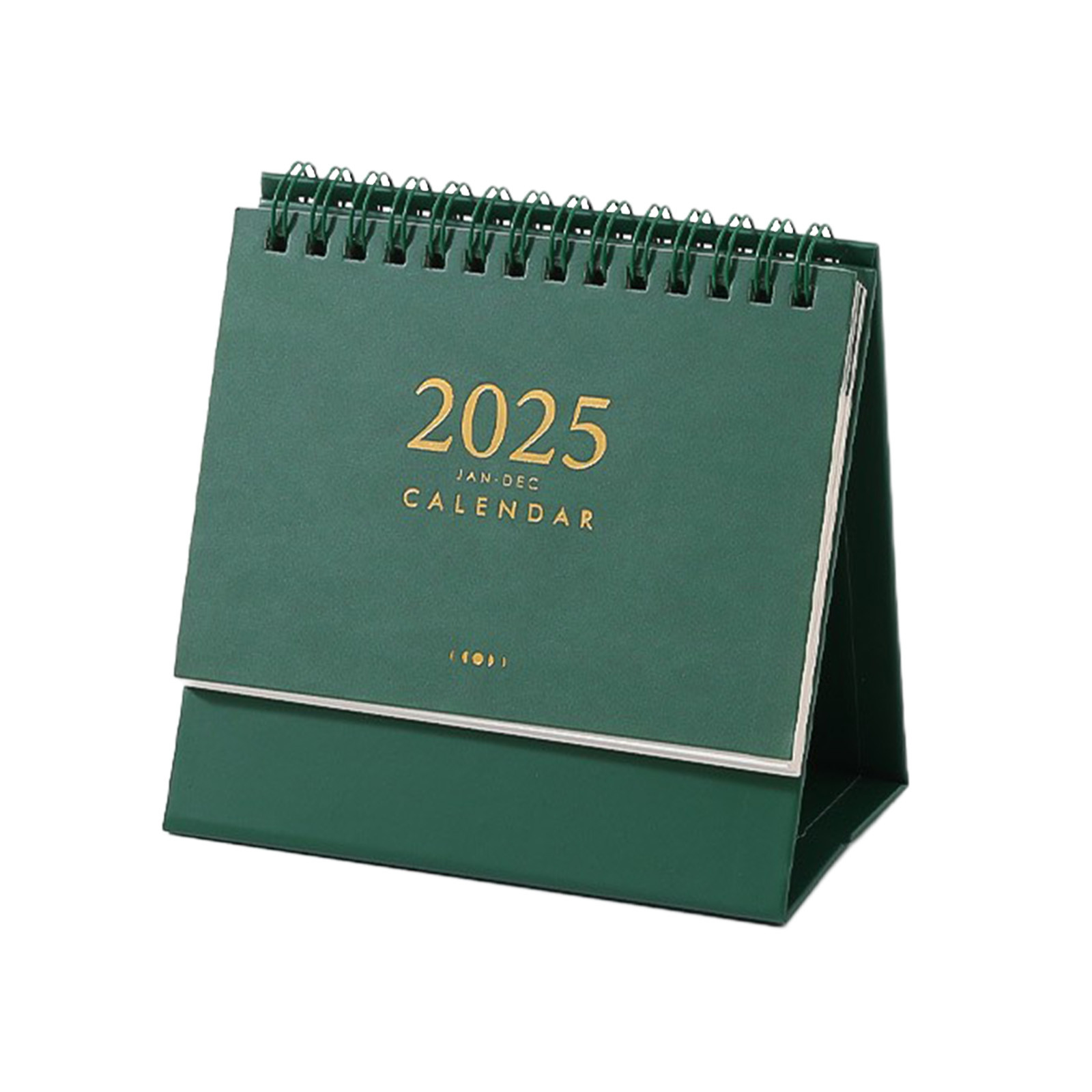 Lilixerw Mini Desk Calendar 2025,Small Desk Calendar,Tiny Desktop Calendar,Thick Paper Twin-Wire Binding Standing Flip Desk Calendar,for Office School Home